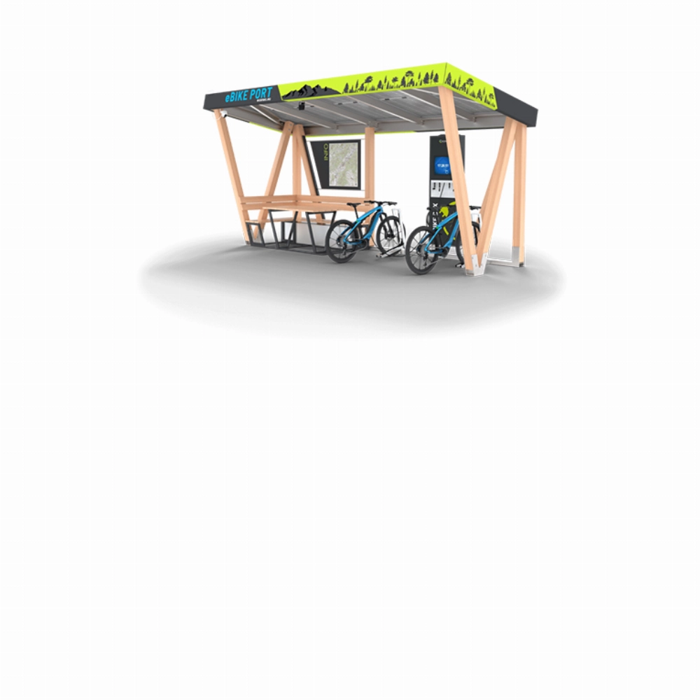 ebike nabíjacia stanica eBike Port Hybrid