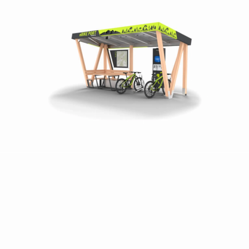 ebike nabíjacia stanica eBike Port Solar