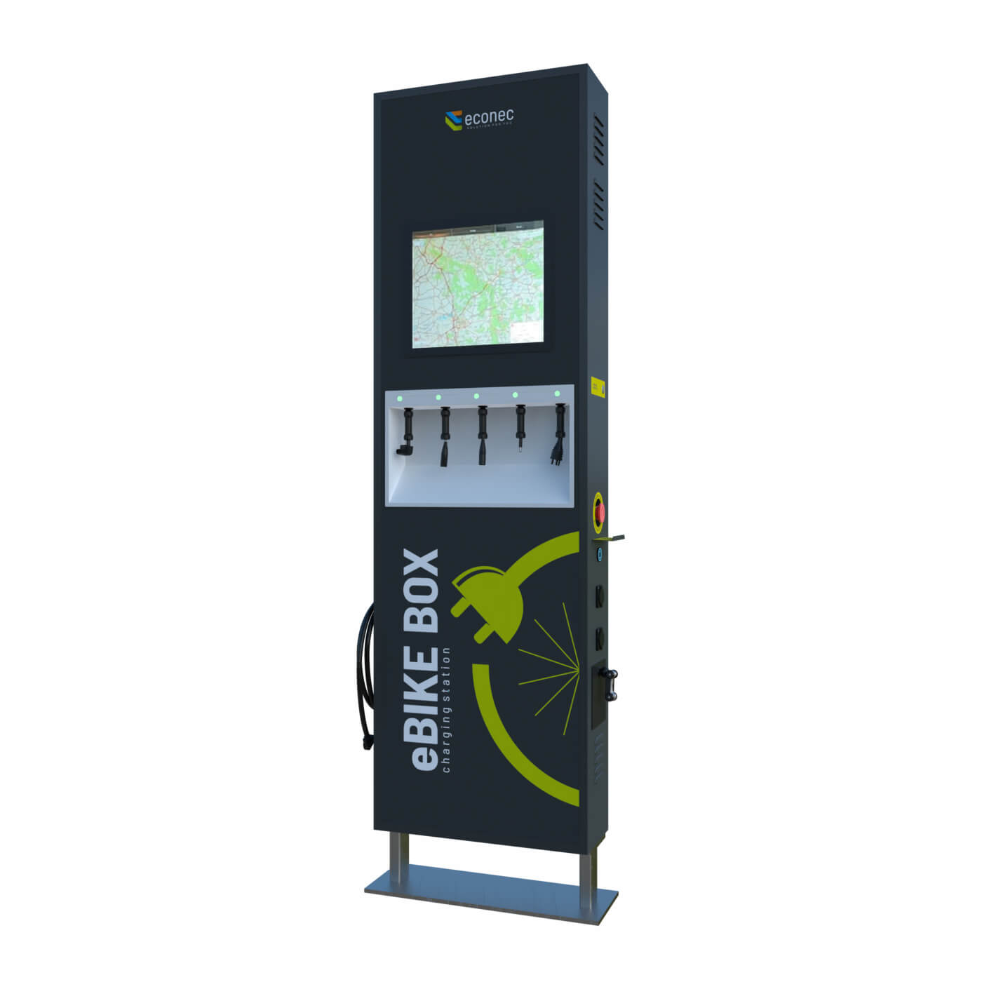 ebike nabíjací stojan eBIKE BOX Vision