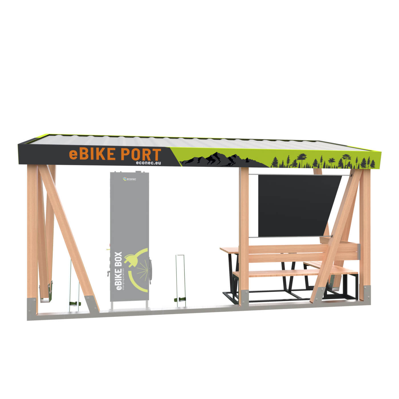 ebike nabíjacia stanica eBIKE PORT Classic
