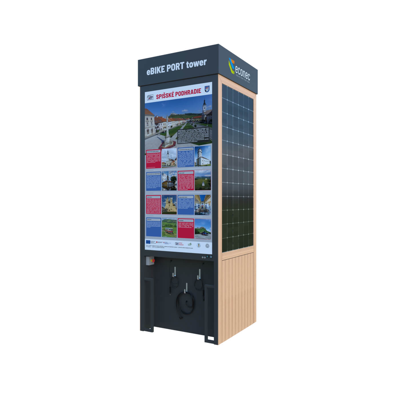 eebike nabíjacia stanica eBIKE PORT Tower