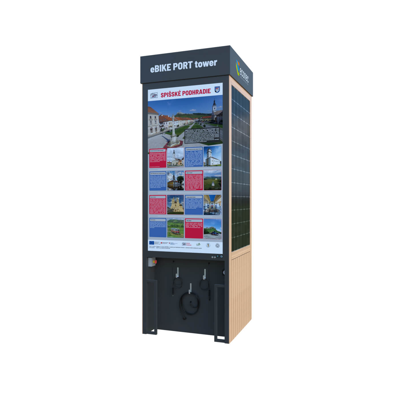 eebike nabíjacia stanica eBIKE PORT Tower