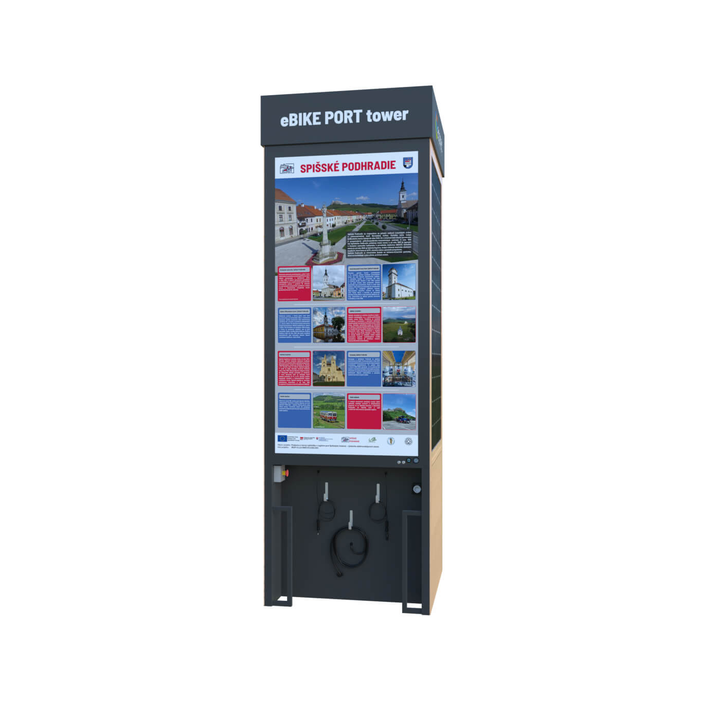 eebike nabíjacia stanica eBIKE PORT Tower