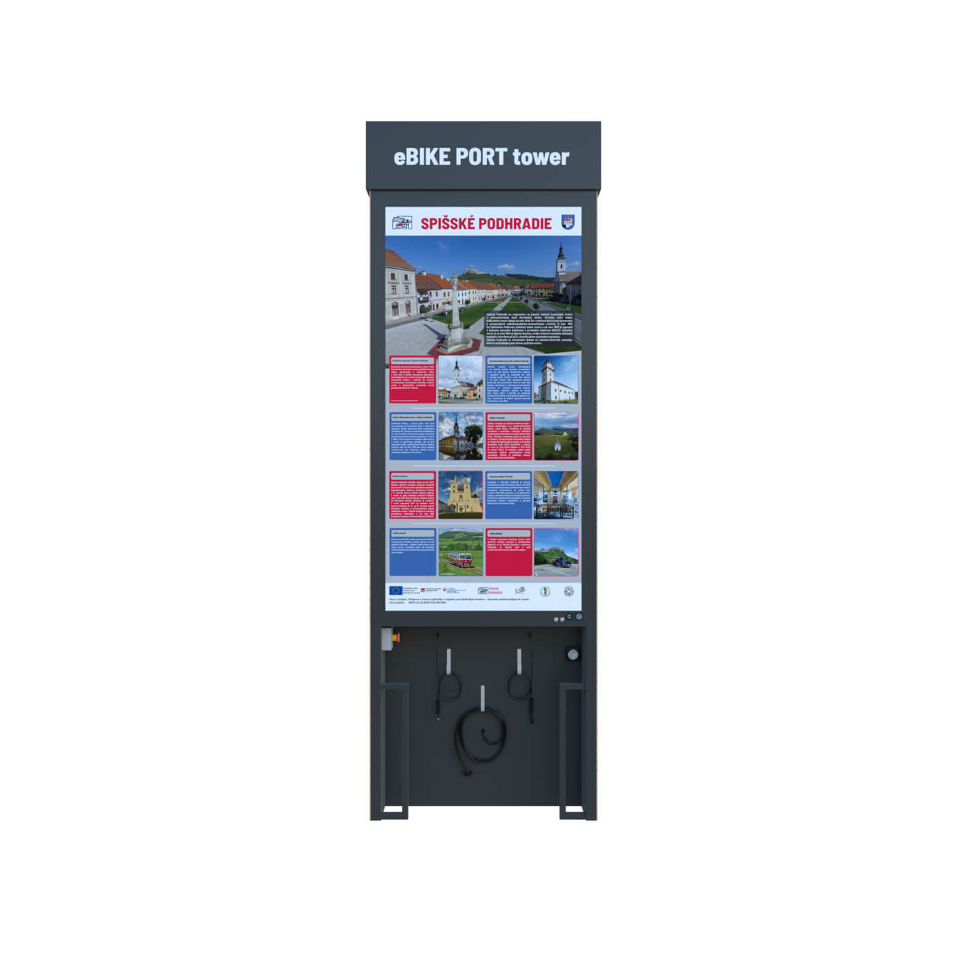 eebike nabíjacia stanica eBIKE PORT Tower