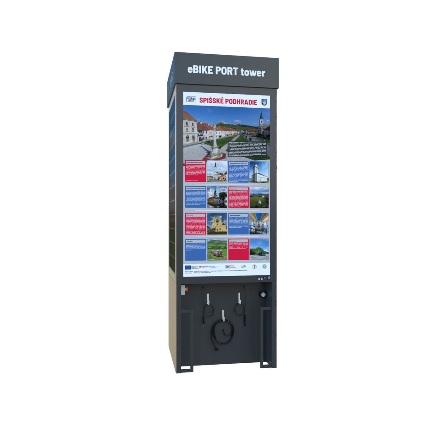 eebike nabíjacia stanica eBIKE PORT Tower