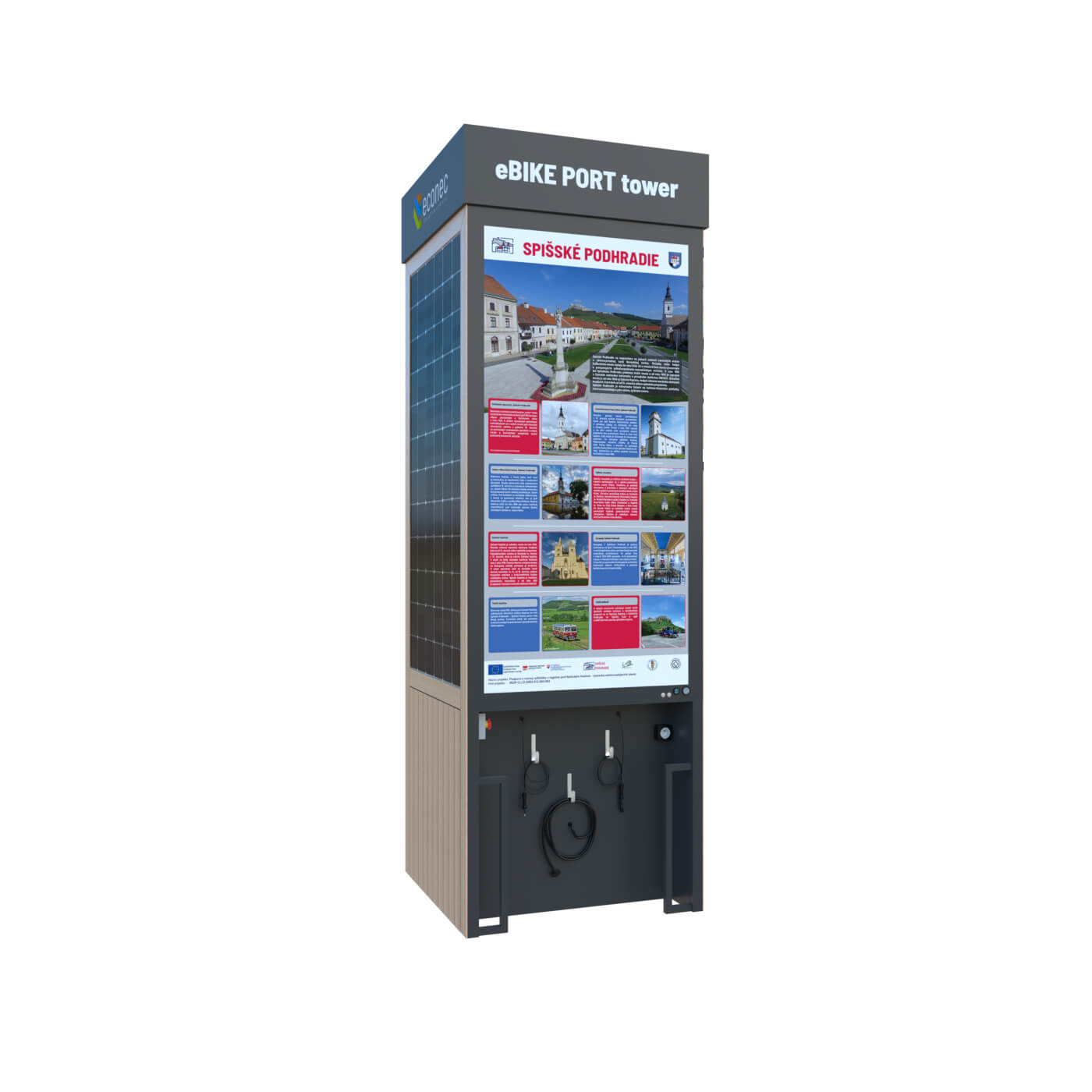 eebike nabíjacia stanica eBIKE PORT Tower