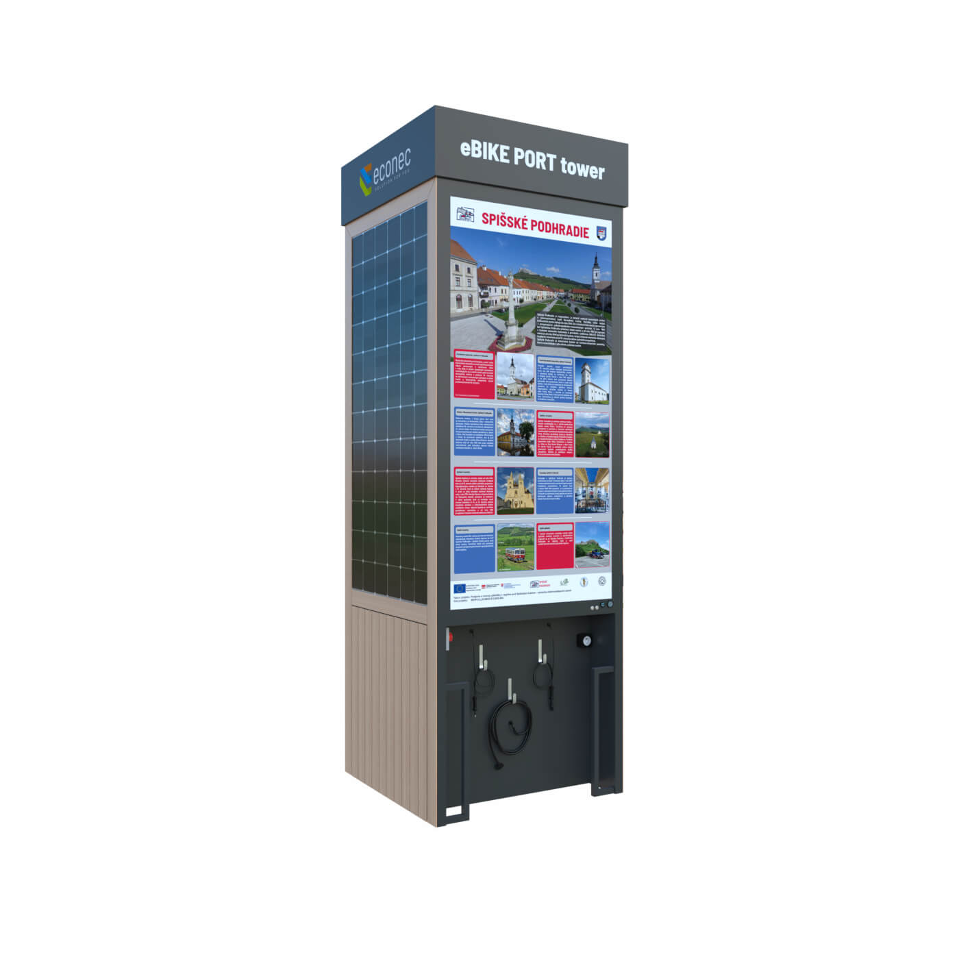 eebike nabíjacia stanica eBIKE PORT Tower