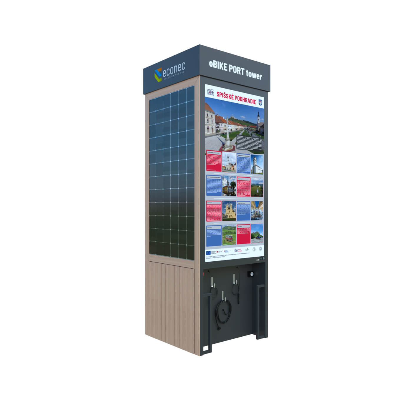 eebike nabíjacia stanica eBIKE PORT Tower