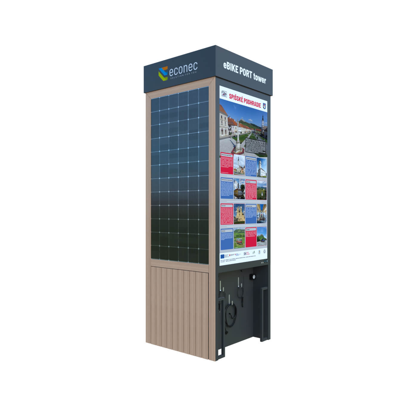 eebike nabíjacia stanica eBIKE PORT Tower