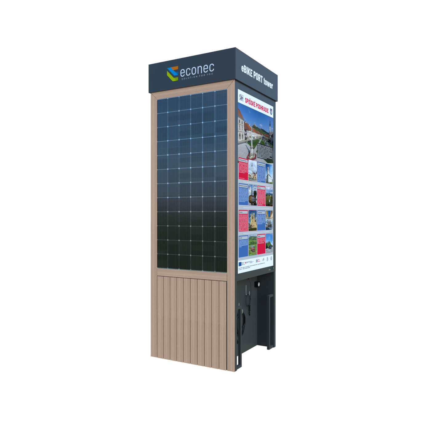 eebike nabíjacia stanica eBIKE PORT Tower