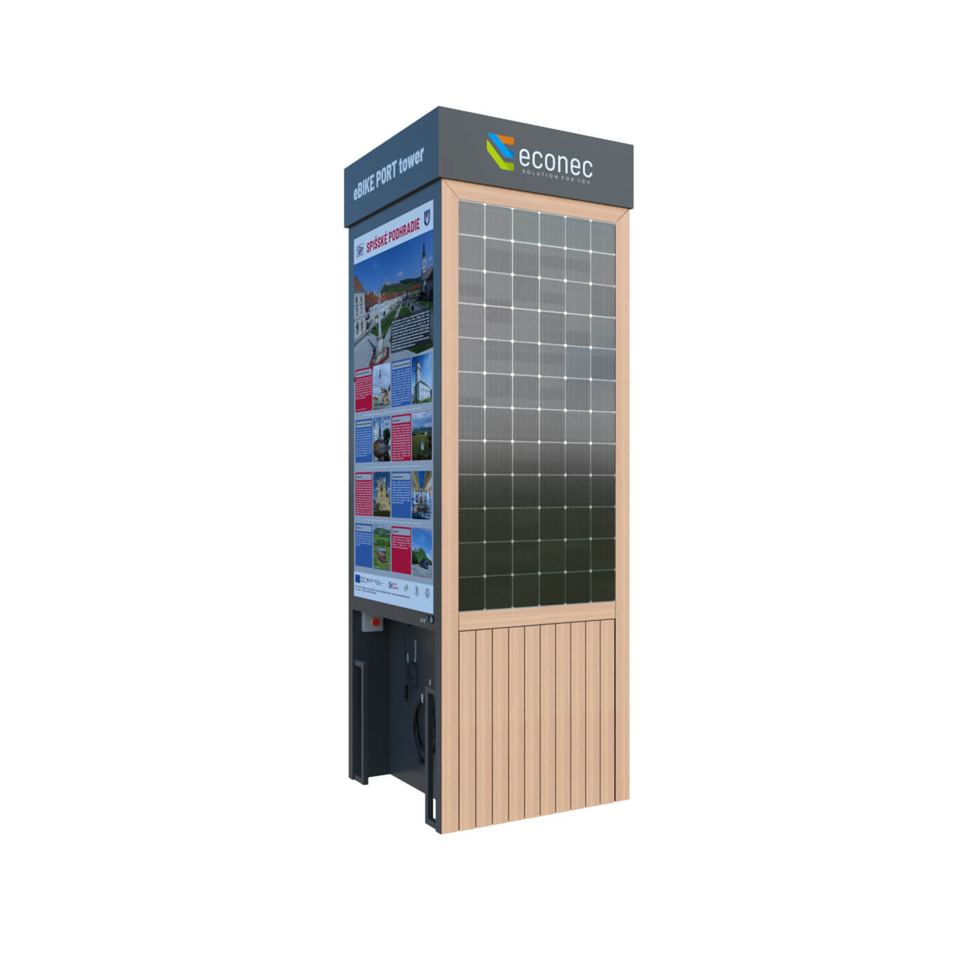 eebike nabíjacia stanica eBIKE PORT Tower