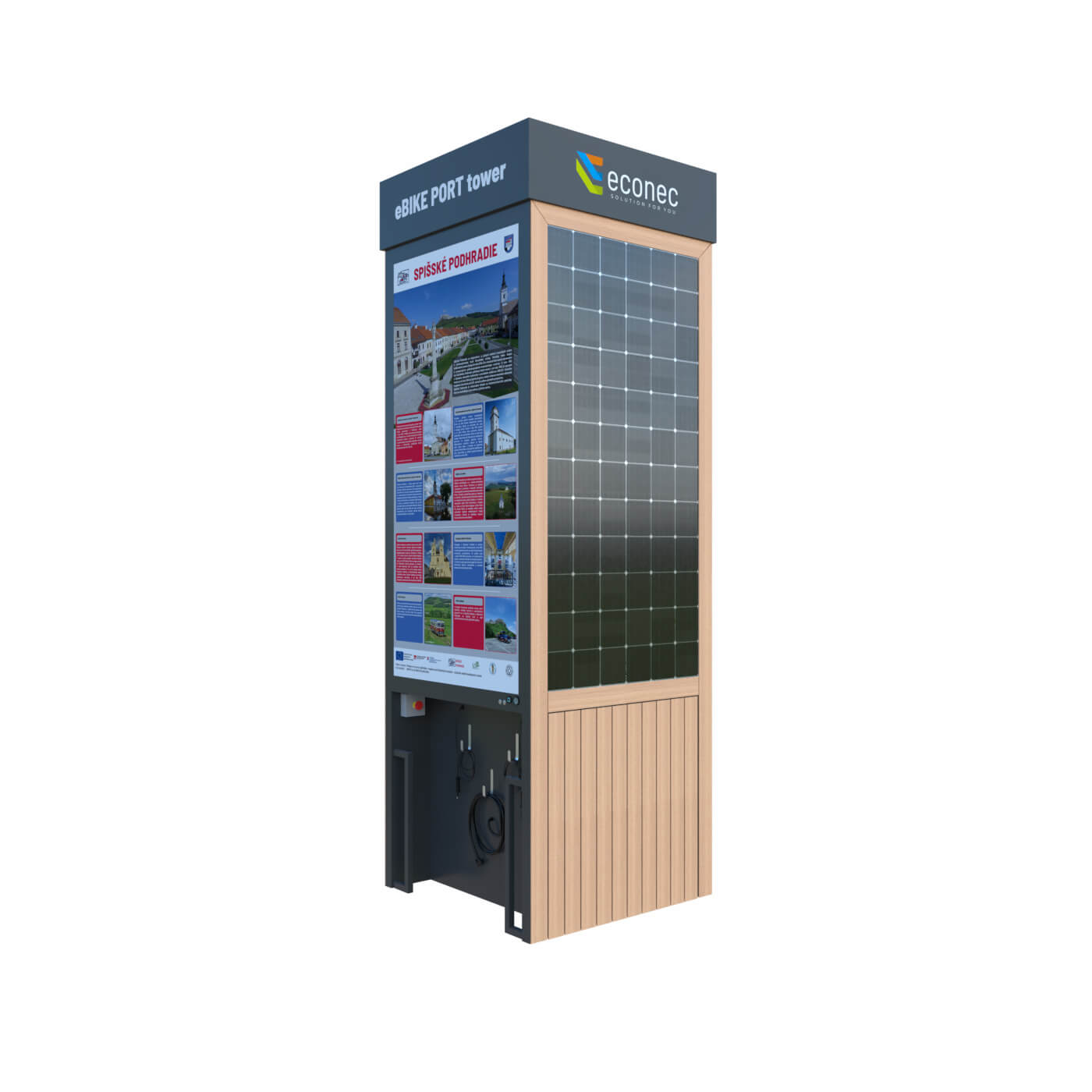 eebike nabíjacia stanica eBIKE PORT Tower