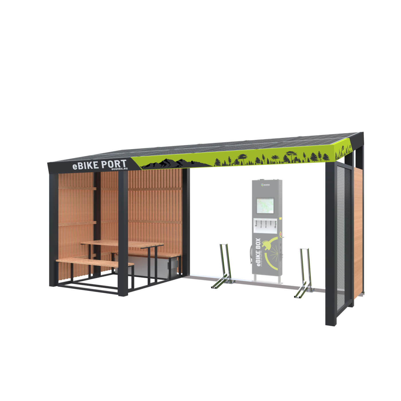 ebike nabíjacia stanica eBIKE PORT Vario