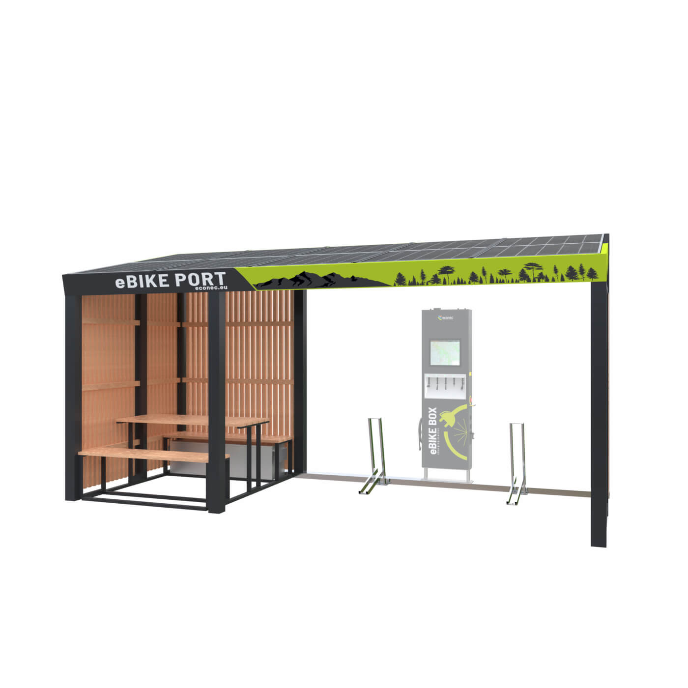 ebike nabíjacia stanica eBIKE PORT Vario