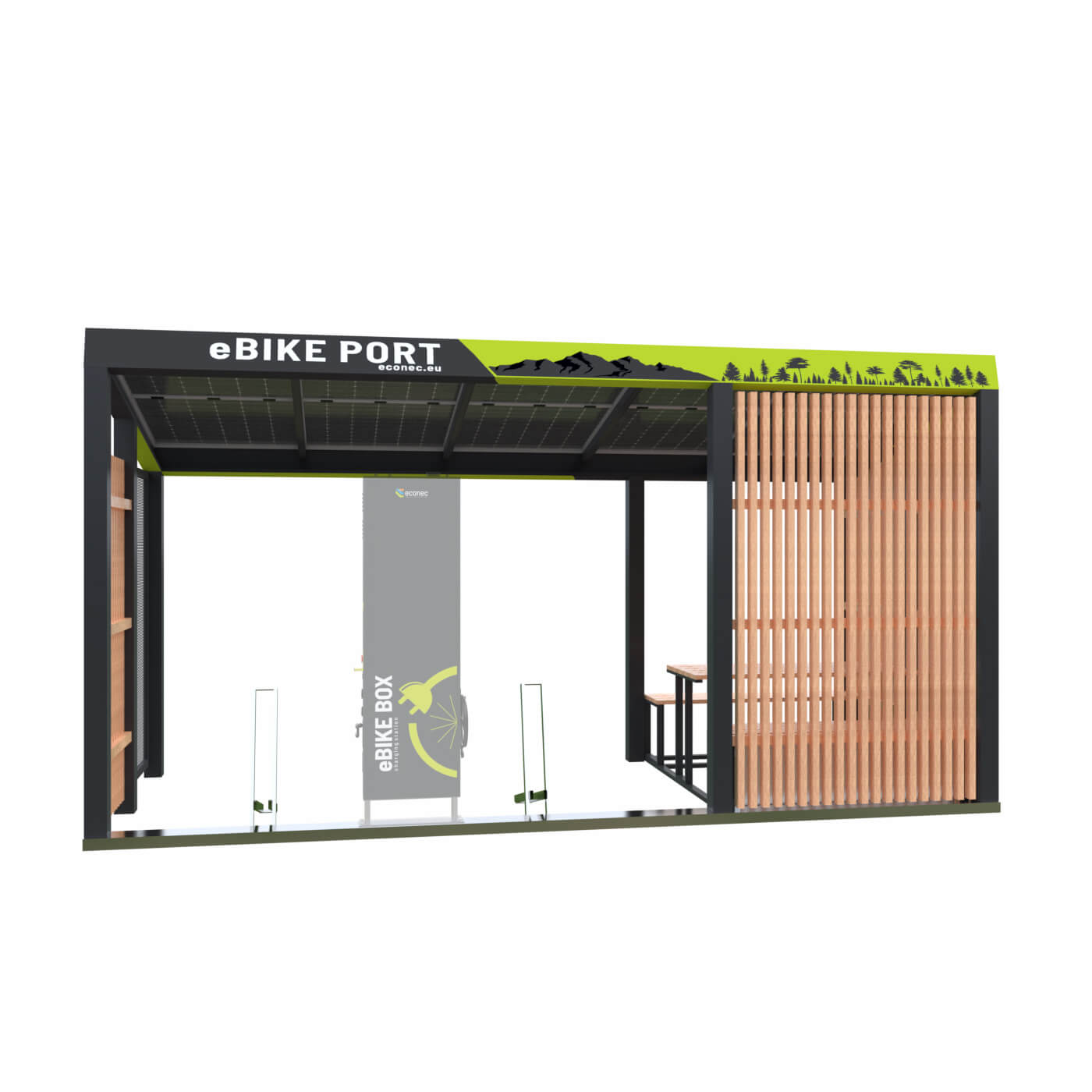 ebike nabíjacia stanica eBIKE PORT Vario