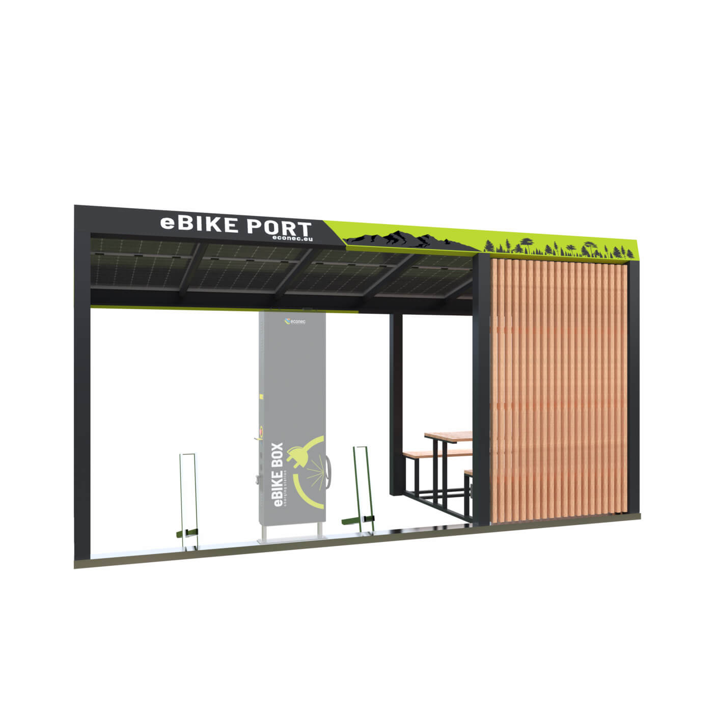 ebike nabíjacia stanica eBIKE PORT Vario