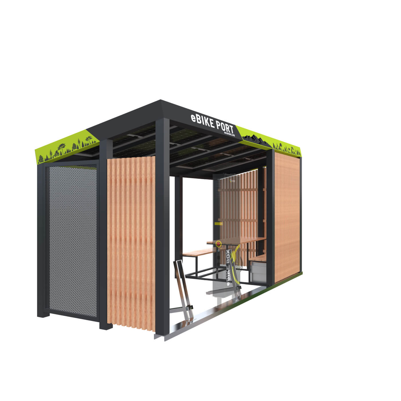 ebike nabíjacia stanica eBIKE PORT Vario