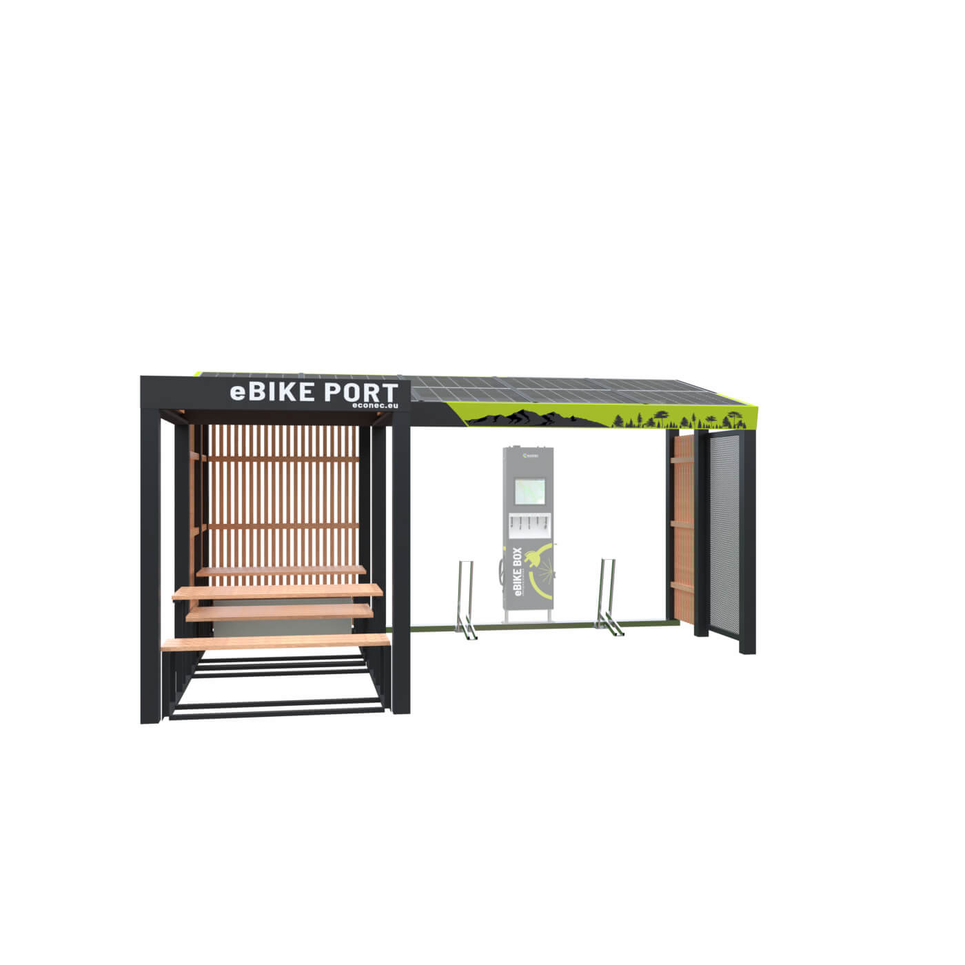 ebike nabíjacia stanica eBIKE PORT Vario Plus