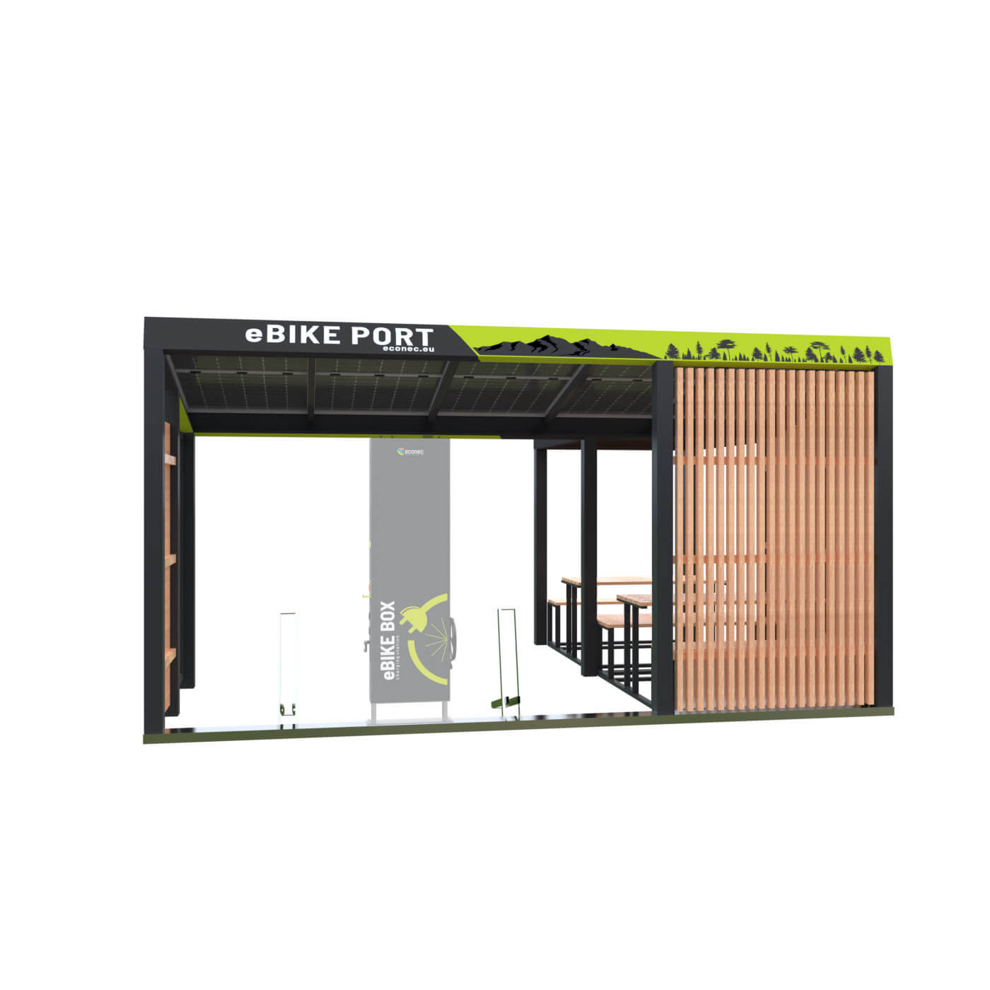 ebike nabíjacia stanica eBIKE PORT Vario Plus