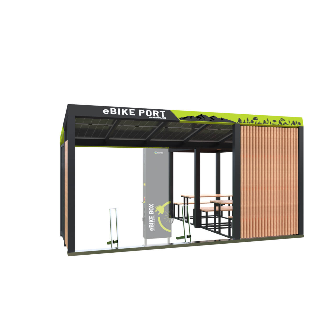 ebike nabíjacia stanica eBIKE PORT Vario Plus