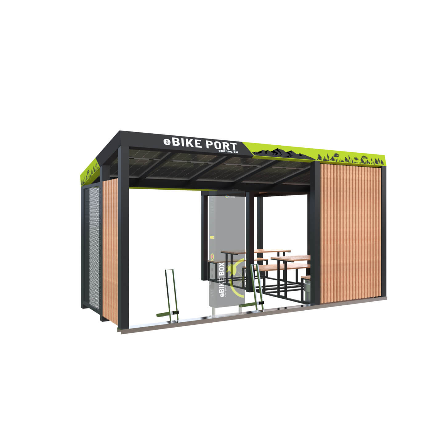 ebike nabíjacia stanica eBIKE PORT Vario Plus