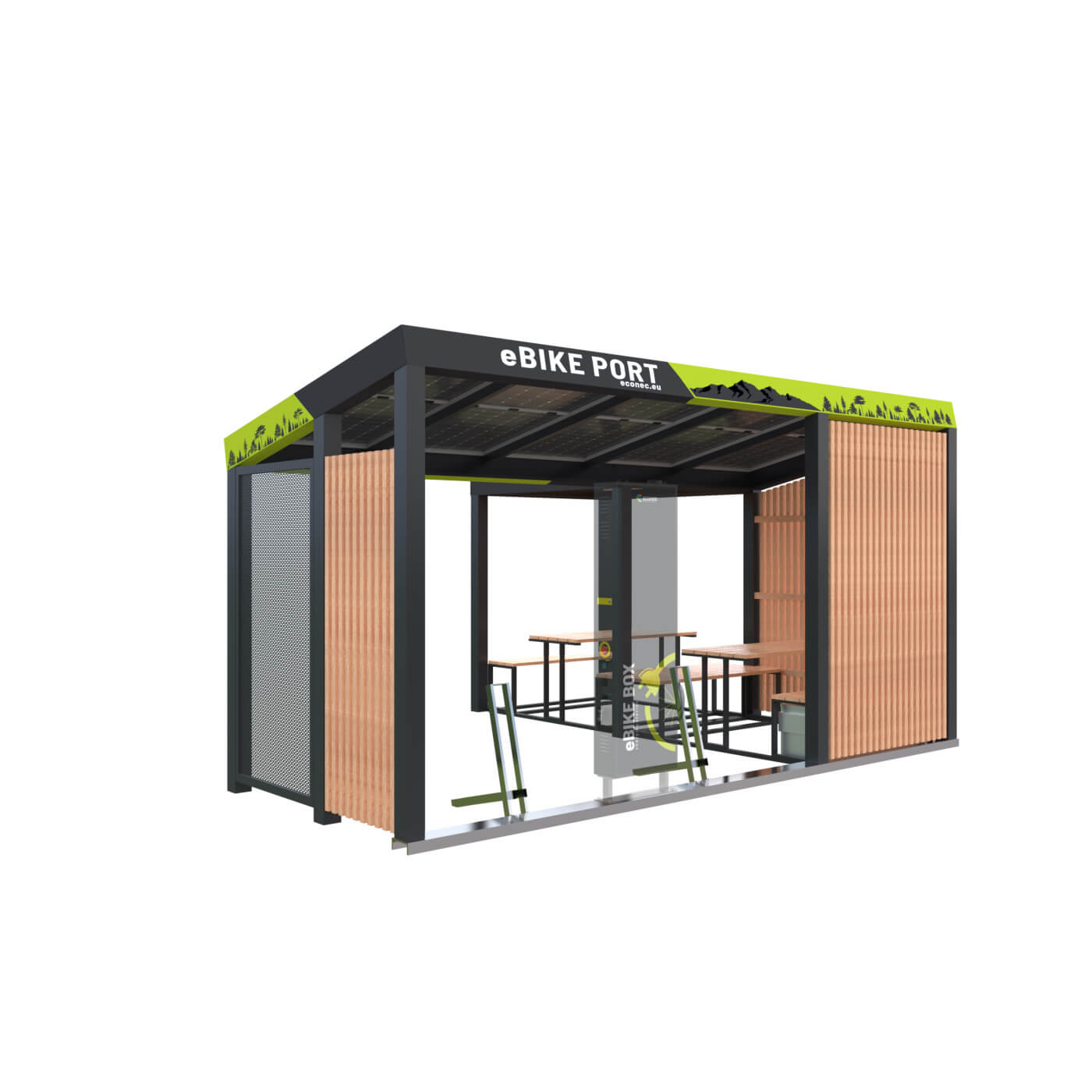 ebike nabíjacia stanica eBIKE PORT Vario Plus