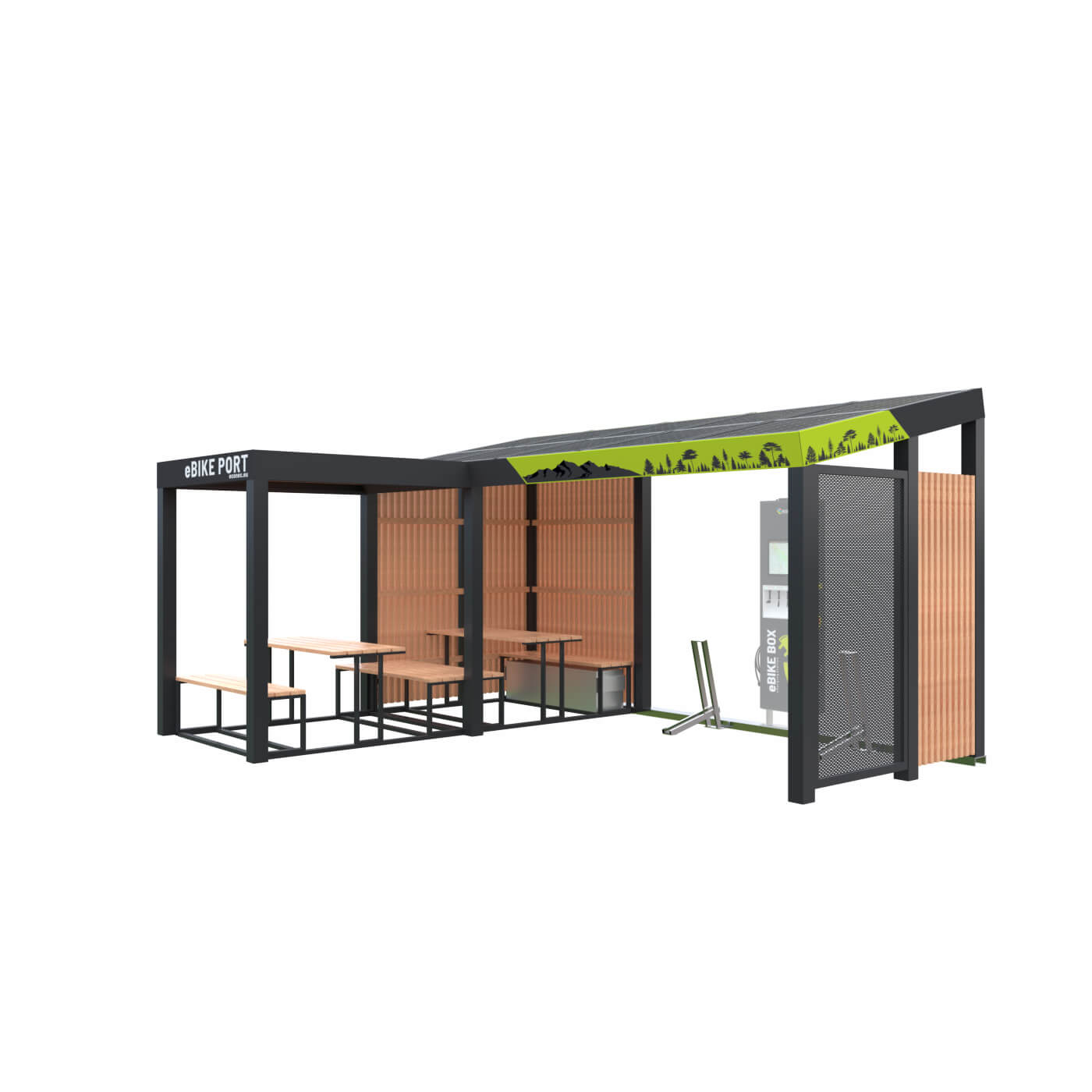 ebike nabíjacia stanica eBIKE PORT Vario Plus